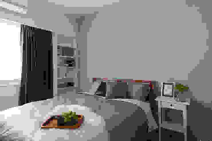 辰林設計 Scandinavian style bedroom Green