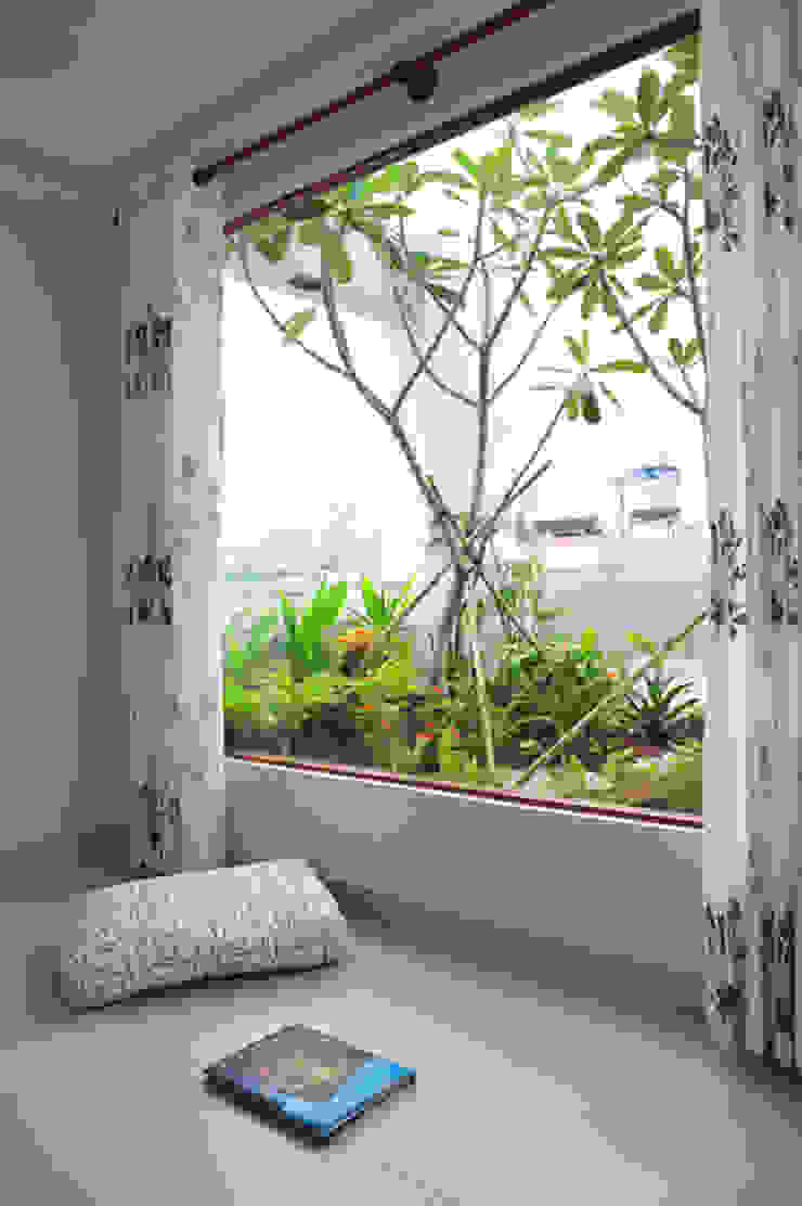 Cây xanh xuất hiện ở mọi nơi Công ty TNHH Xây Dựng TM – DV Song Phát Hiên, sân thượng phong cách hiện đại