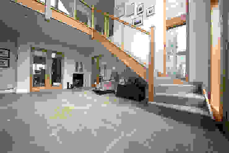 A Beautiful Entrance Umbrian Limestone By Quorn Stone Homify