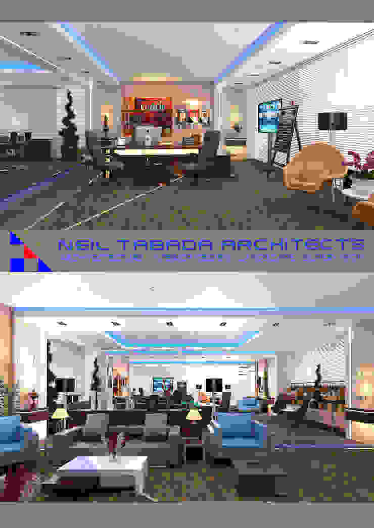 NEIL TABADA ARCHITECTS Soggiorno moderno