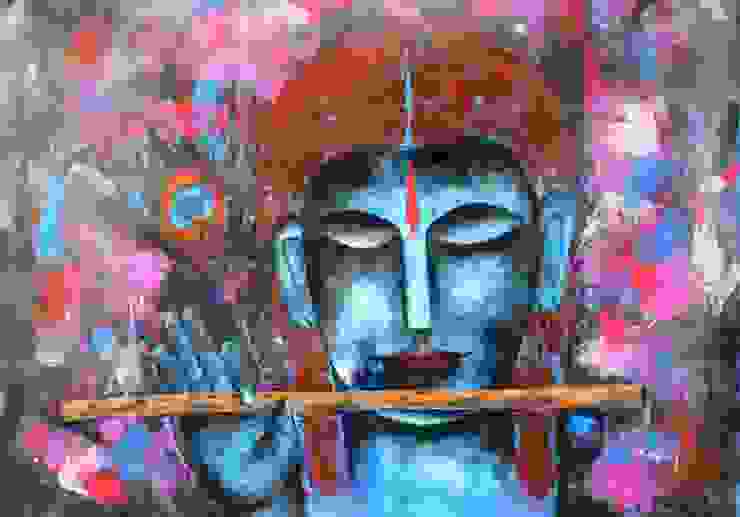Pick Original Lord Krishna V 1 Radha Krishna Painting From