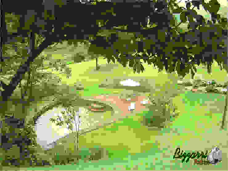 Construcao De Piscina Natural Com Pedra Natural Homify