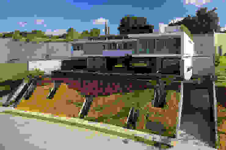 BR HOUSE: Casas de estilo por Hernandez Silva Arquitectos, Moderno