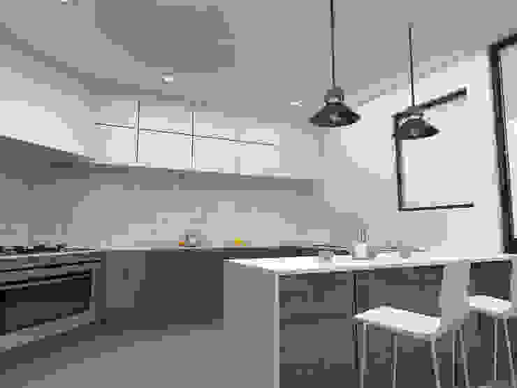 Korea - Apartment Interior Design Yunhee Choe Modern dining room Blue