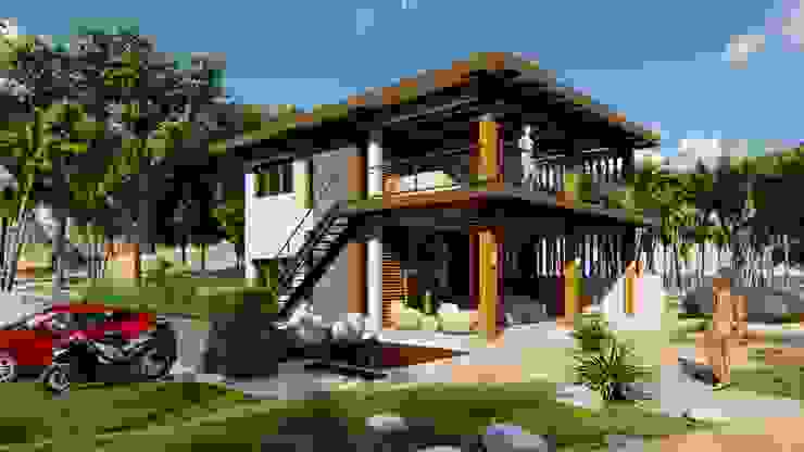 Get Wallpaper 2 Storey Lalaine Beach House By Yaoto Design Studio Homify For Free