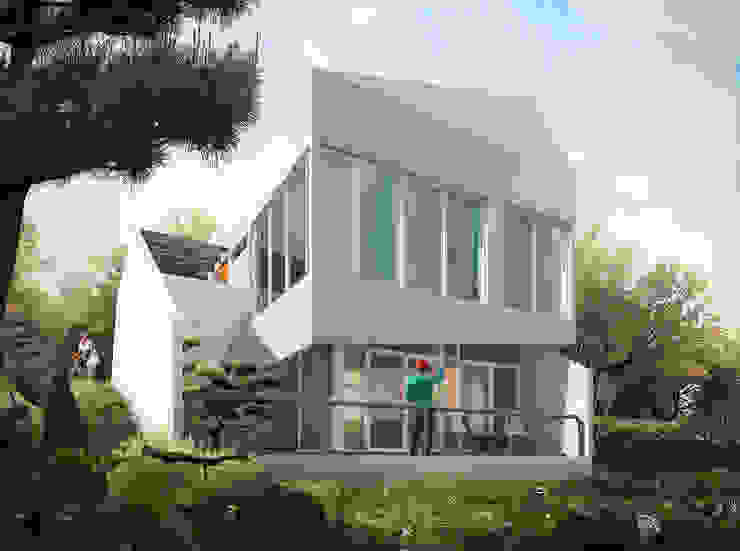 4 Desain Rumah  Keren  Beserta Denah Karya Arsitek  Indonesia 