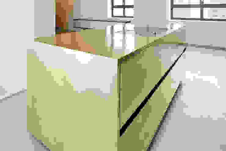 luxus Kücheninsel in Messing | homify