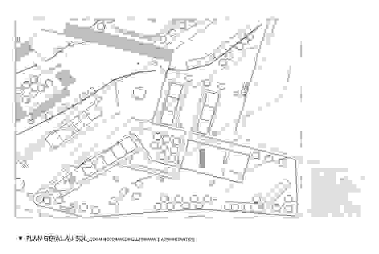 Ville de l'education et de la culture atelier architettura Scuole in stile rustico