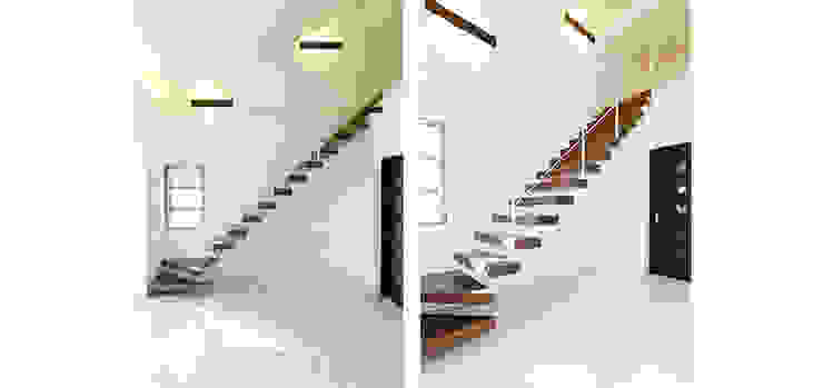 片持ち階段 Homify 片持ち階段 Homify