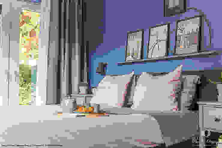 Licetto in de kleur Greek Sky Pure & Original Moderne slaapkamers Blauw Meubilair,Eigendom,Fotolijst,Plant,Comfort,Groente,Gebouw,Venster,Purper,Hout