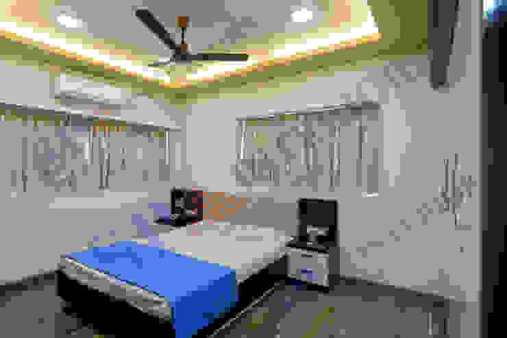 Mr.Chokshi SP INTERIORS Moderne Schlafzimmer