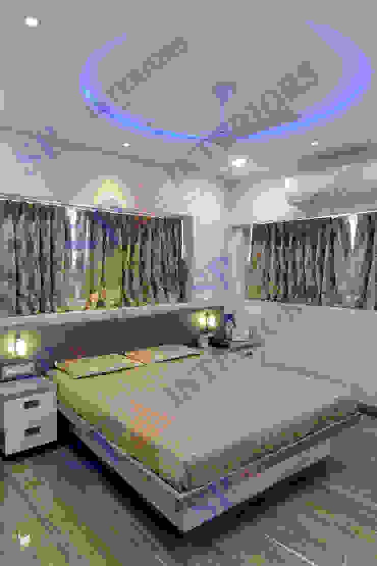 Mr.Chokshi SP INTERIORS Moderne Schlafzimmer