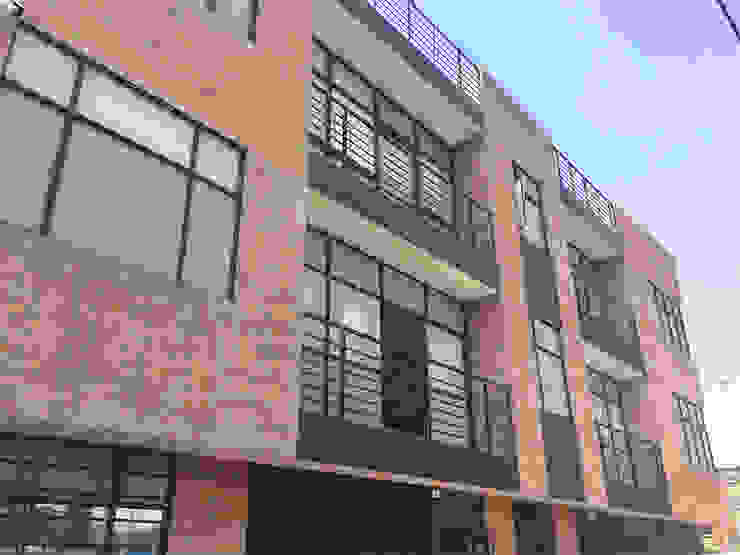 Mogaj diseño y construccion s.a.s. Mehrfamilienhaus Ziegel Braun