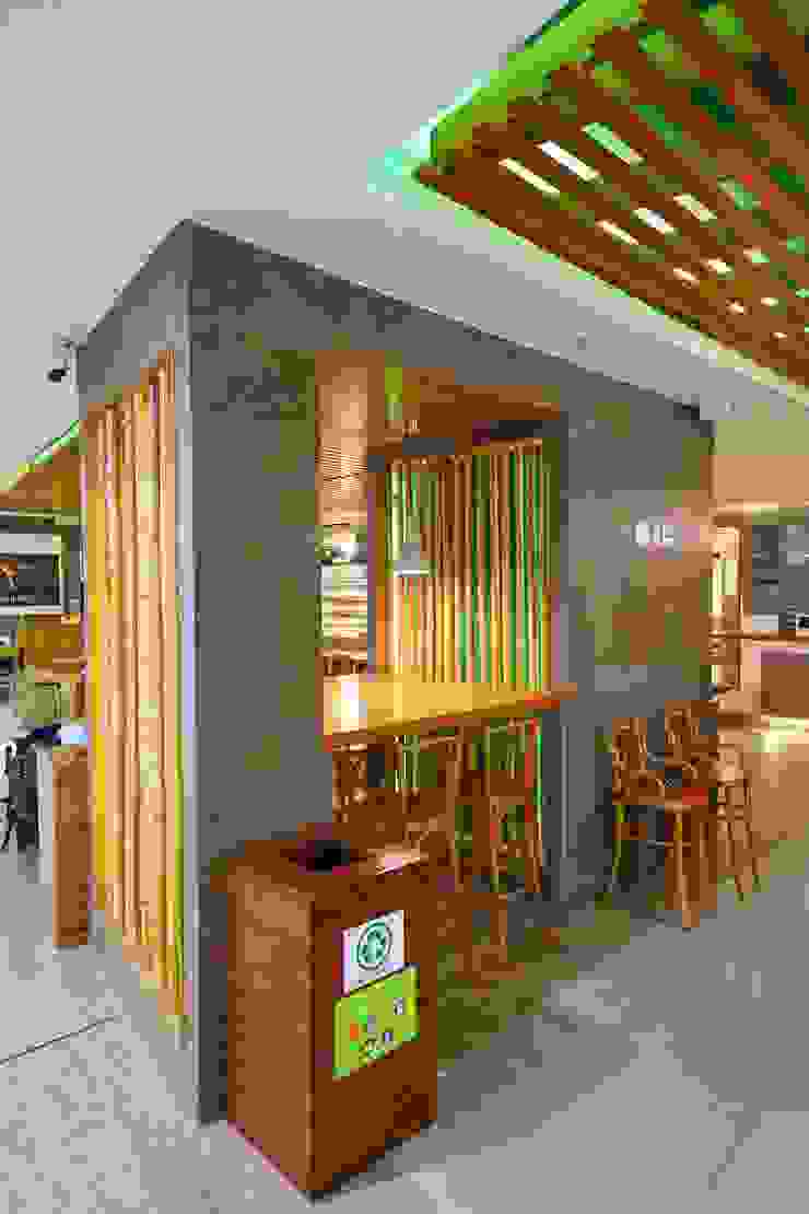 Restaurante Delírio Tropical BCA Arquitetura Espaços de restauração tropicais