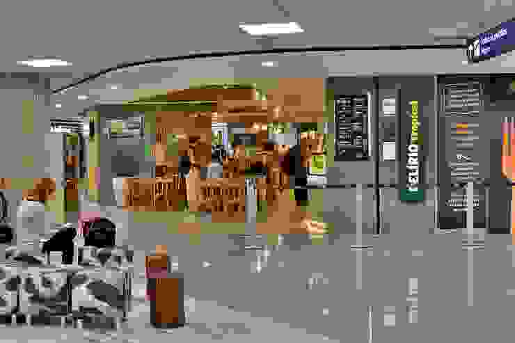 Restaurante Delírio Tropical BCA Arquitetura Espaços de restauração tropicais