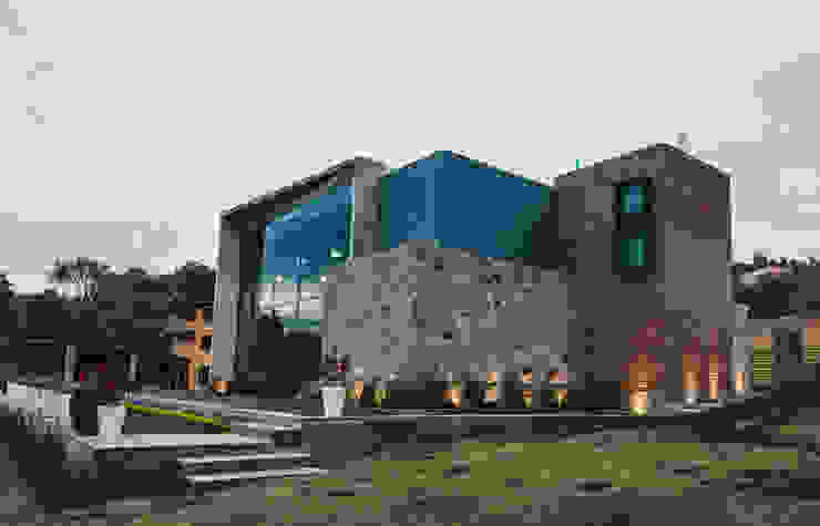 Zona Arquitectura Más Ingeniería Single family home Bricks Blue