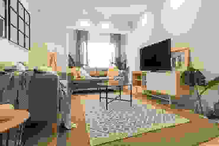 Salon Become a Home Salones de estilo escandinavo