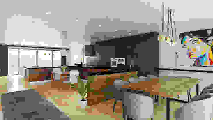 Living Area 2 7Storeys Minimalist living room