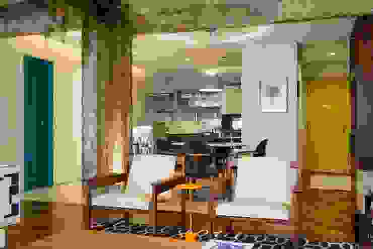Apartamento Frei Caneca Marcella Loeb Salas de estar modernas