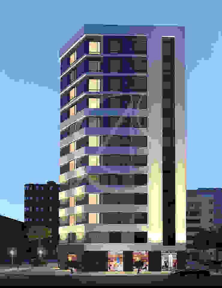 12 Story Modern Apartment Exterior Design Von Comelite