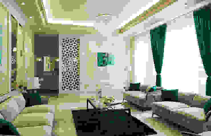 American Style House Interior Design By Comelite Architecture