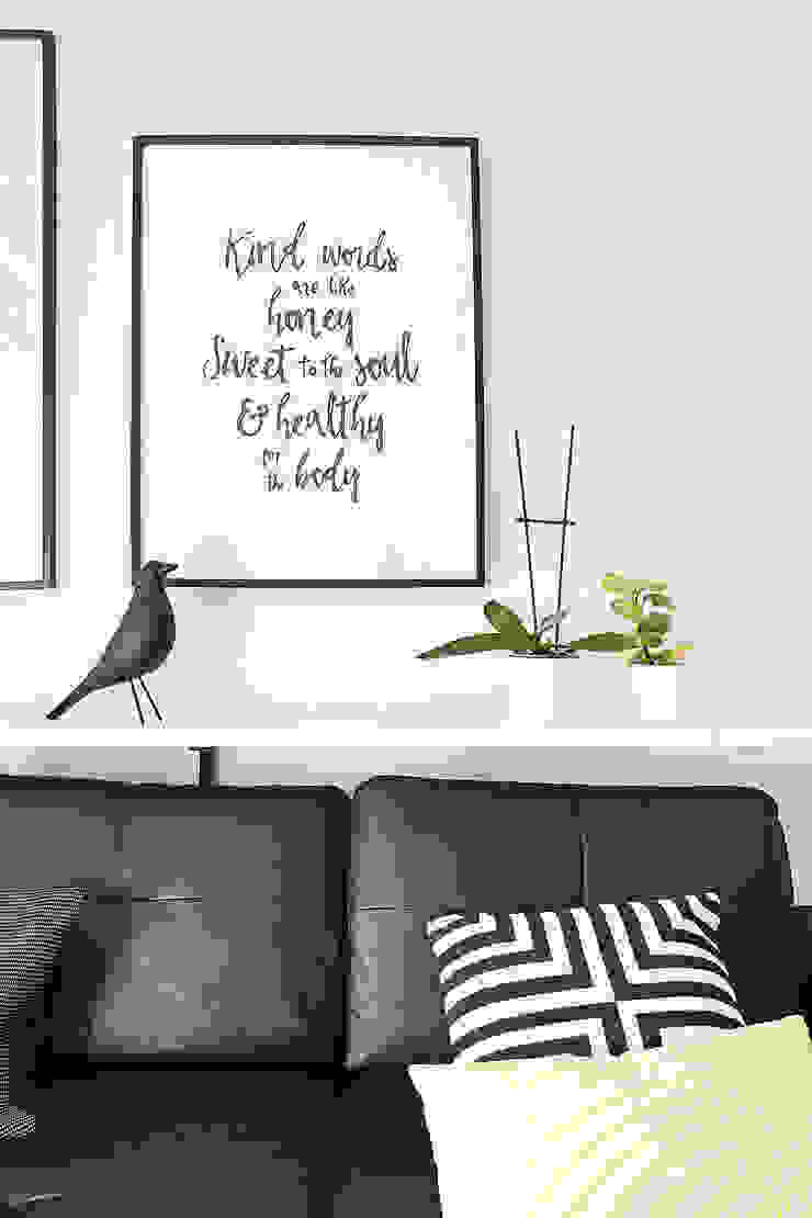 Skandinavische Wohnzimmer von Homestories Skandinavisch