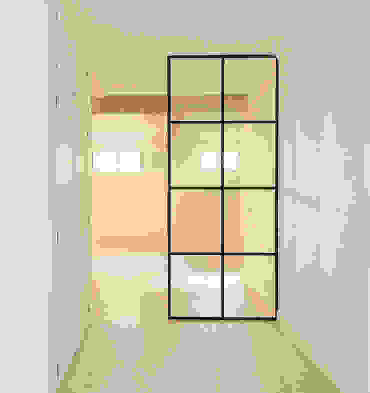 A Casa da Mariana Corredores, halls e escadas escandinavos por Homestories Escandinavo