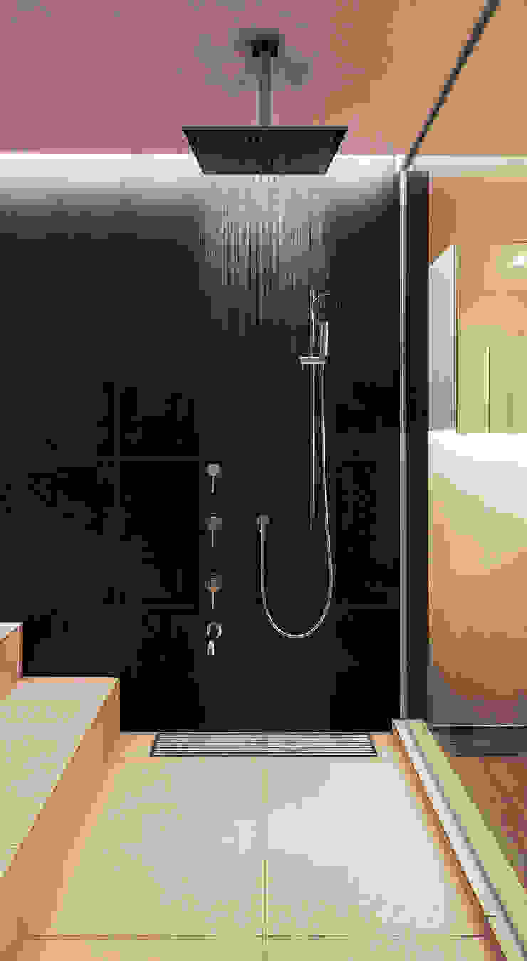 *studio LOOP 建築設計事務所 Moderne Badezimmer
