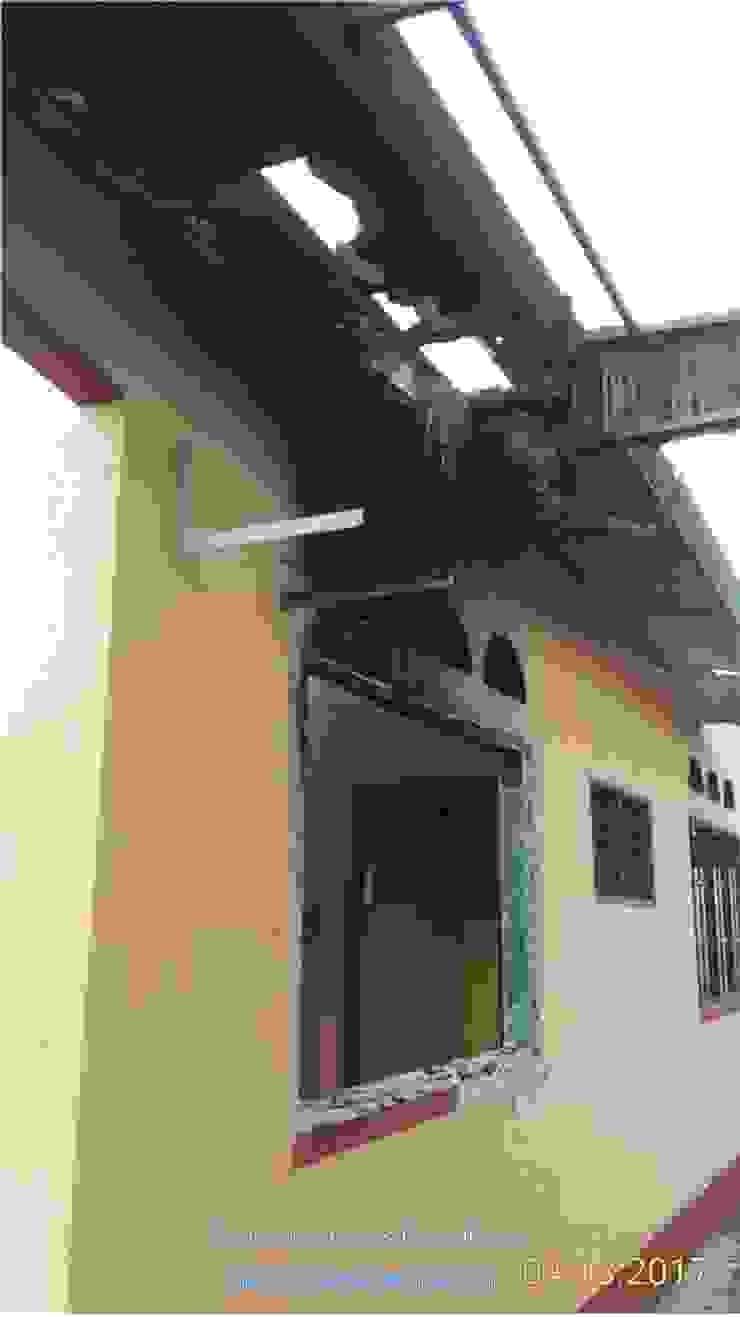 Fire Insurance Claim Sam Contractors Ipoh Asian style balcony, porch & terrace