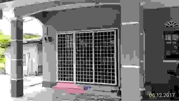Fire Insurance Claim Sam Contractors Ipoh Asian style balcony, porch & terrace