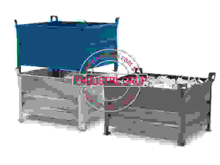 Endustri Grup Katlanabilir Istiflenebilir Metal Tasima Kasasi Sandik Palet By Endustri Grup Homify