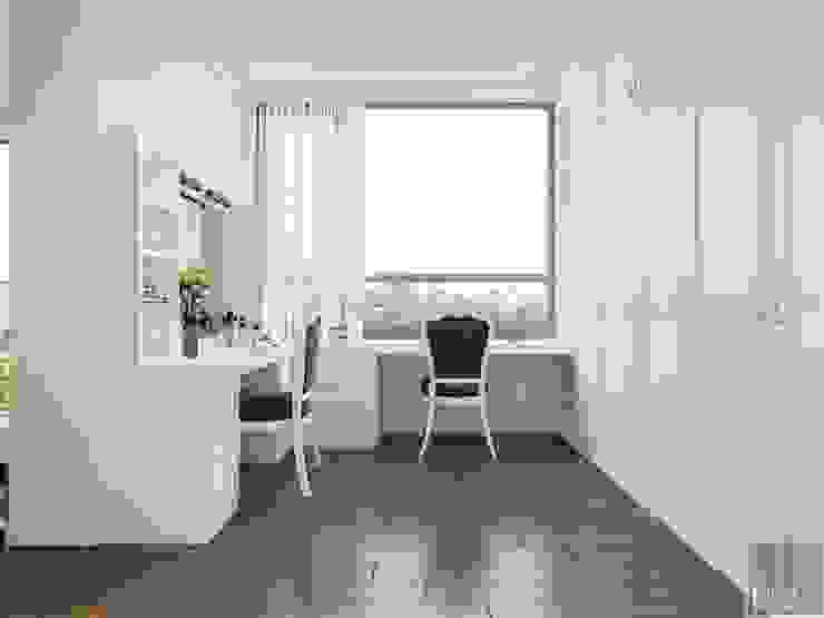 NGÔI NHÀ NUÔI DƯỠNG TÌNH YÊU - Thiết kế căn hộ ấn tượng tại Vinhomes Central Park Phòng ngủ phong cách kinh điển bởi ICON INTERIOR Kinh điển