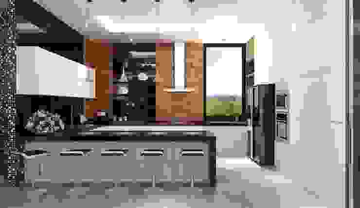 CL house Siantar Lighthouse Architect Indonesia Dapur Modern