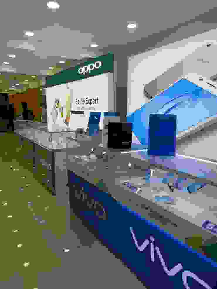 Interior For Mobile Showroom Unicom By Elcon Infrastructure Homify
