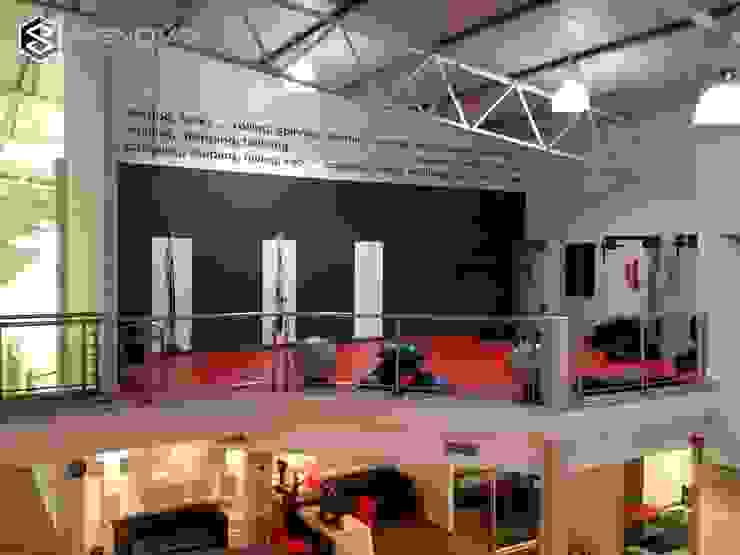 Virgin Active Table View Training Area Renov8 CONSTRUCTION Moderner Fitnessraum