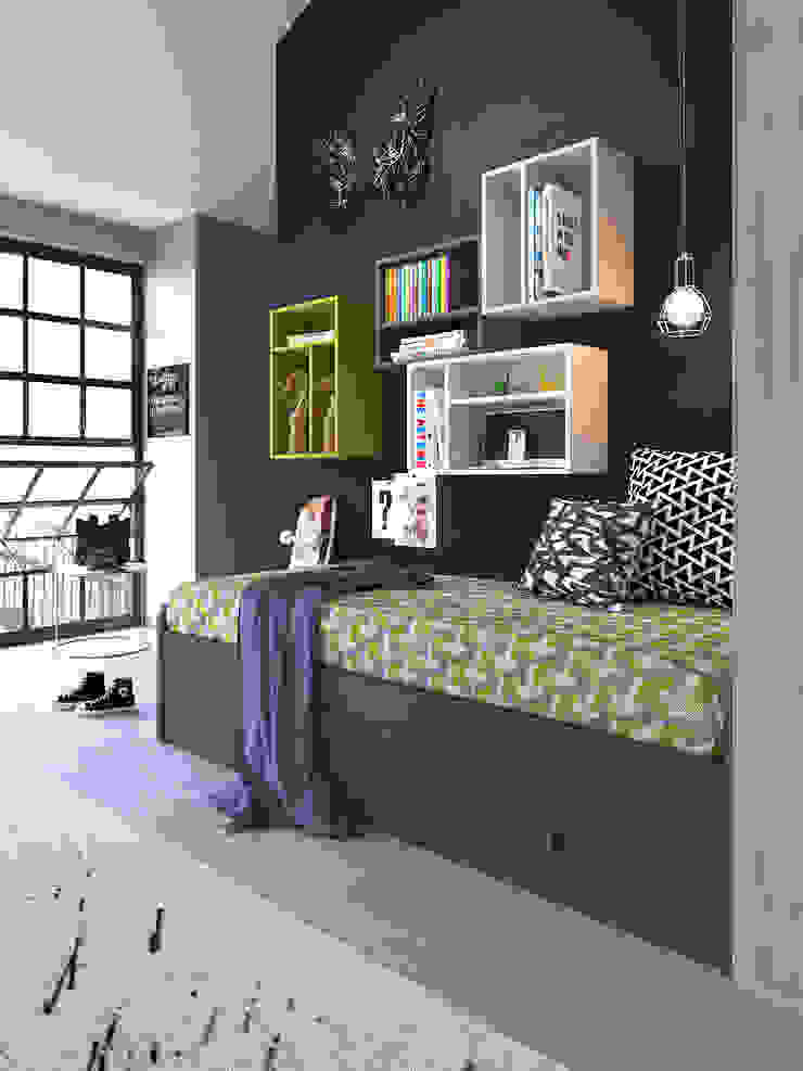 ROOM 12 - Marta Nespoli 3d Stanza dei bambiniArmadi & Cassettiere