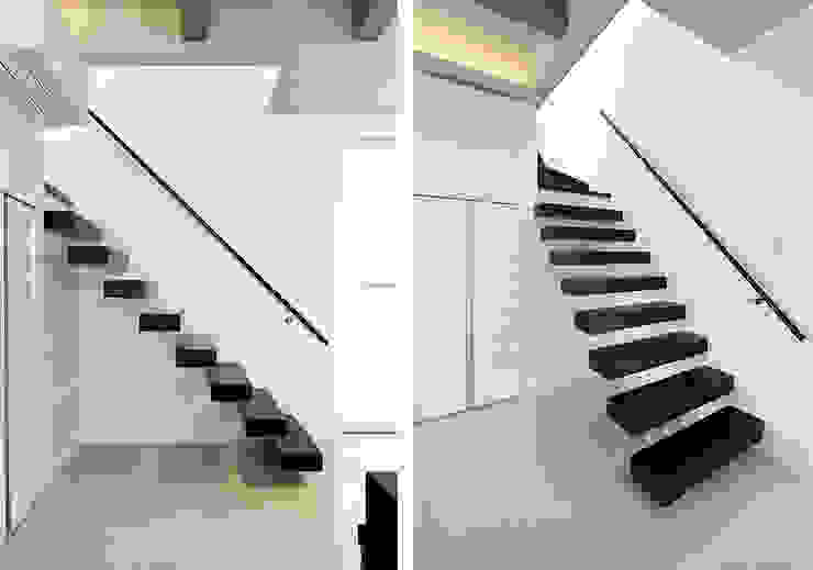 片持ち階段 Homify 片持ち階段 Homify