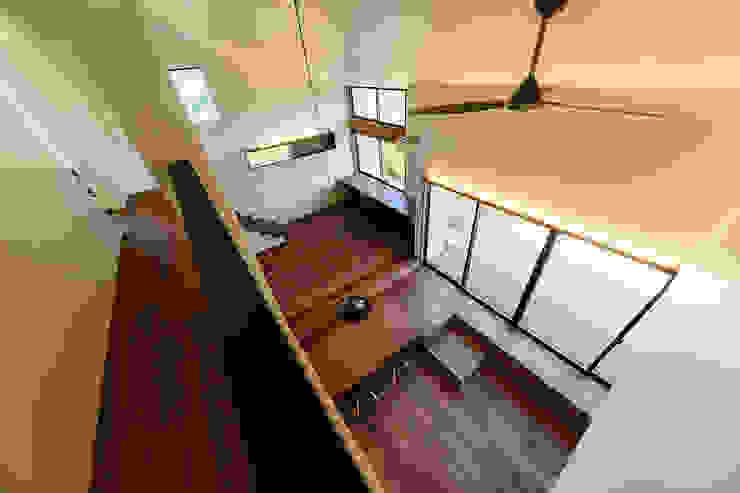 一級建築士事務所haus Nowoczesna jadalnia Drewno Biały