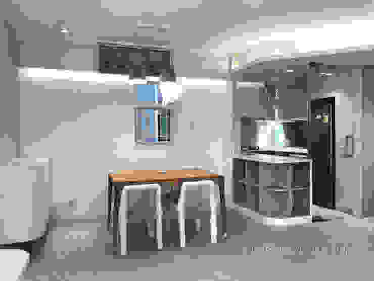 Illumination Terrace | Tai Hang Road | Hong Kong Nelson W Design Modern dining room