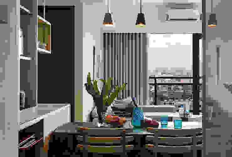 台中室內設計師的傑作 位在竹北的混搭風小公寓 Homify