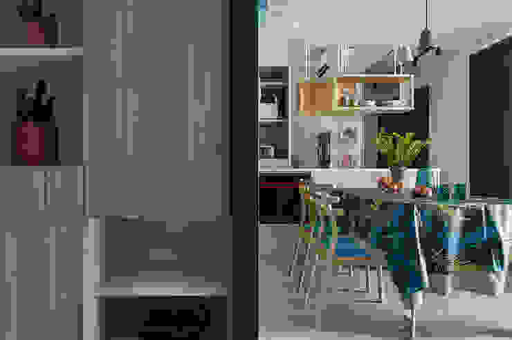 台中室內設計師的傑作 位在竹北的混搭風小公寓 Homify
