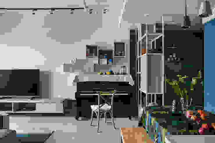 台中室內設計師的傑作 位在竹北的混搭風小公寓 Homify