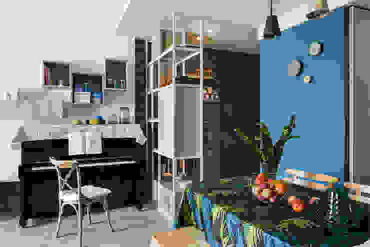 台中室內設計師的傑作 位在竹北的混搭風小公寓 Homify