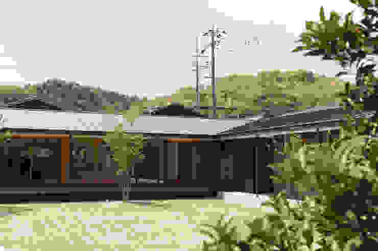 toki Architect design office Giardino anteriore Legno Verde