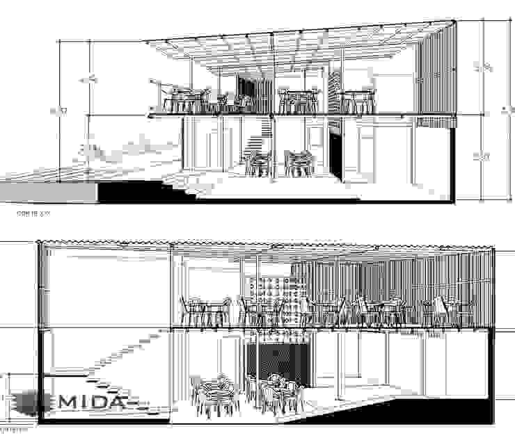 Remodelación de patio de casa para espacio comercial en Jalisco