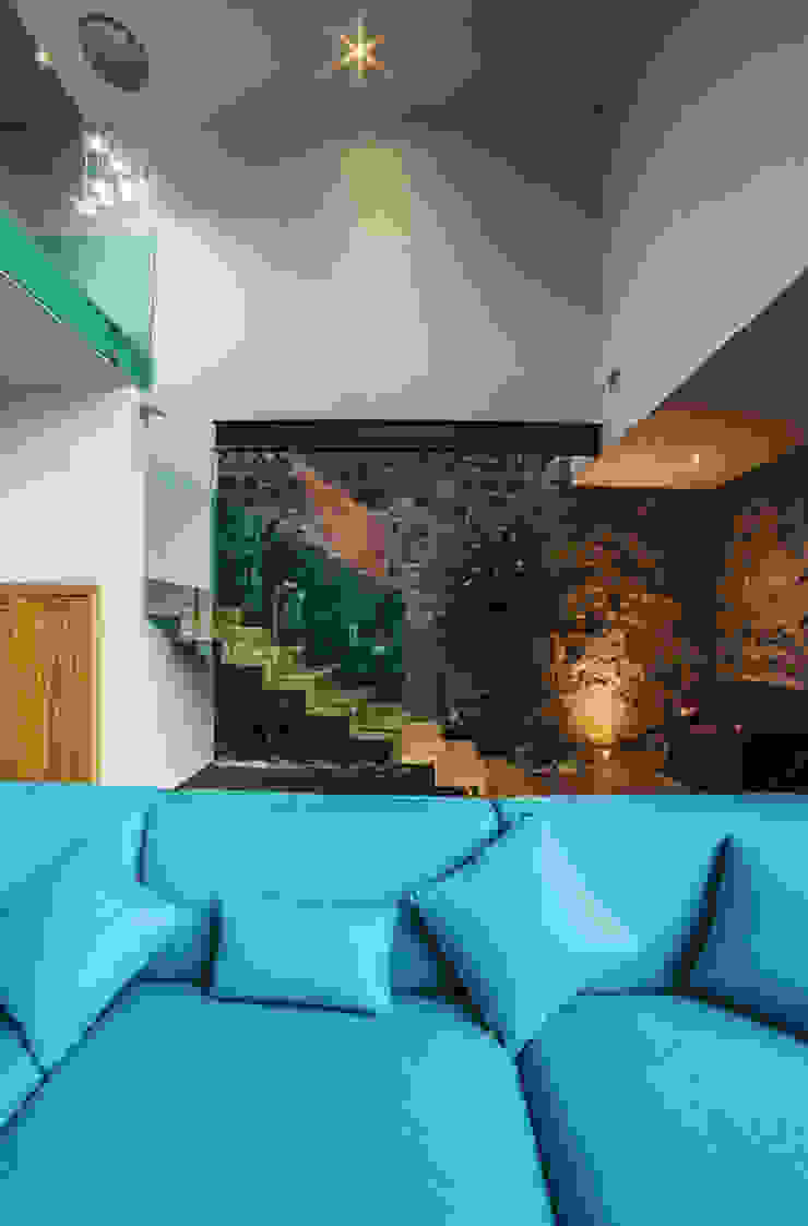 Zona Arquitectura Más Ingeniería Living roomSofas & armchairs Textile Blue