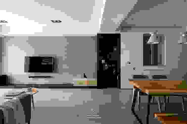 極簡室內設計 Simple Design Studio Minimalistische Wohnzimmer