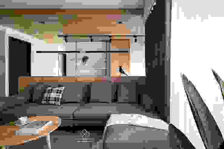 極簡室內設計 Simple Design Studio Minimalistische Wohnzimmer