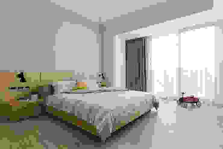 詩賦室內設計 Camera da letto in stile scandinavo