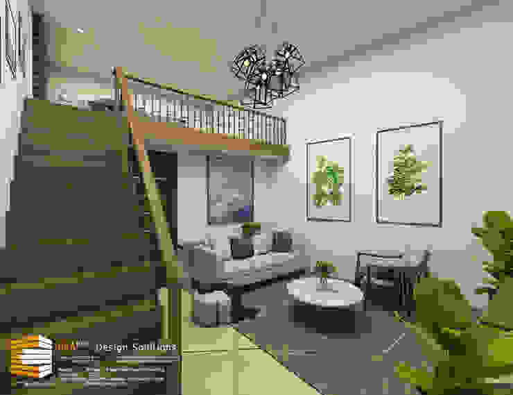 CB.Arch Design Solutions Powierzchnie handlowe Beżowy